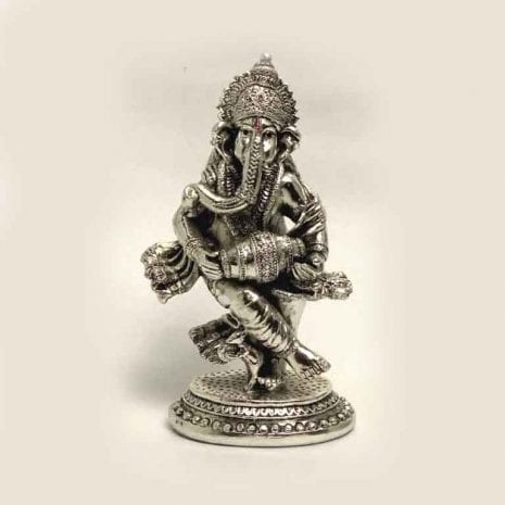 Pure Silver Ganesh Statue with Price | 7 Inch