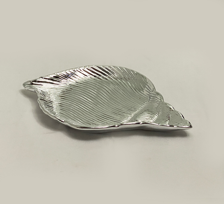 Unique Silver Shell Dish Gift | 11.5 Inch