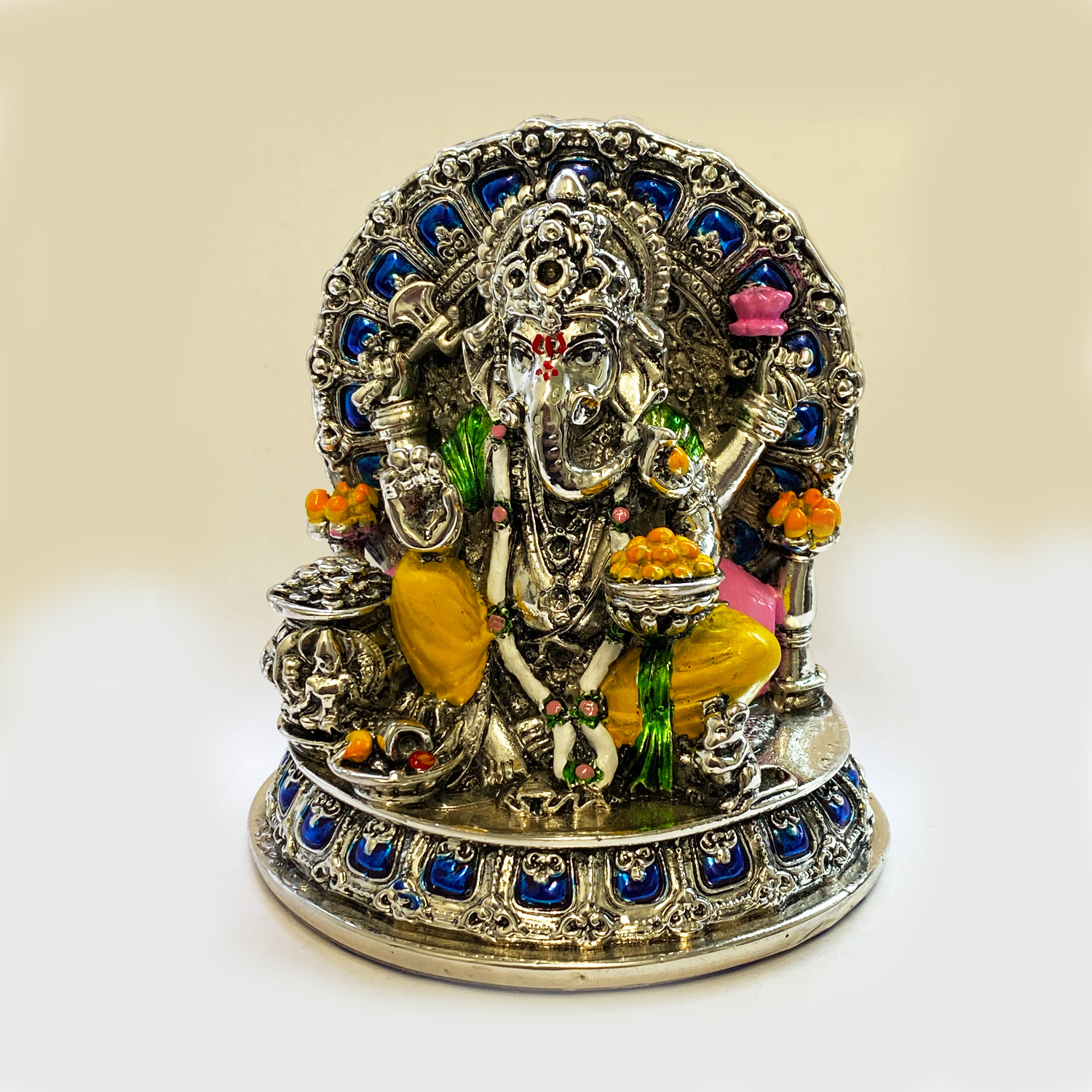 Best Silver Ganesha Idol with price – 5 inch Height