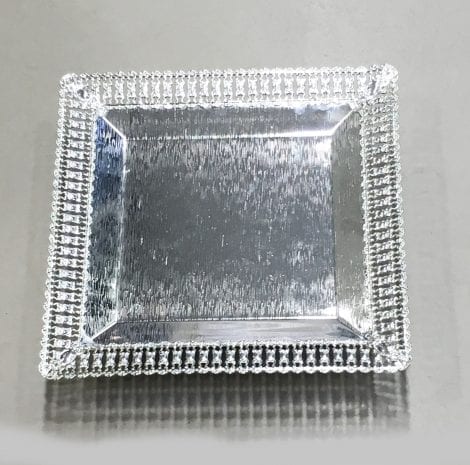 Fine Silver Plated Centerpiece 10.5″ Square