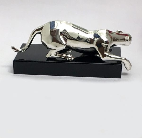 Best Silver Panther Jaguar Statue Gift BELIRAMS SILVER GIFTS