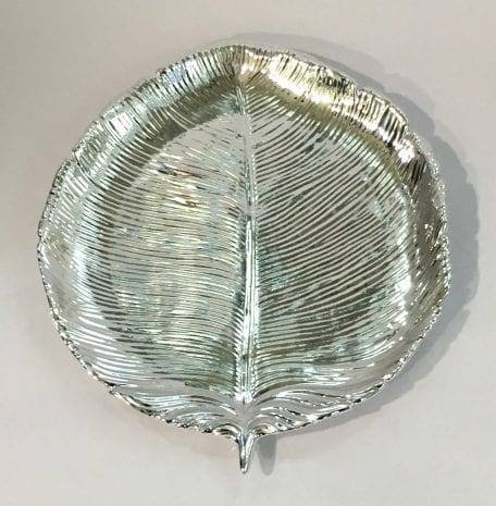 Unique Silver Leaf Dish Gift with Price | 8.5 Inch length