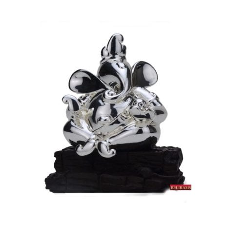 Ambi Ganesha Murti  in Silver | 10×12 cm