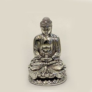 Buy Silver Buddha Statue with Price | 4.7"