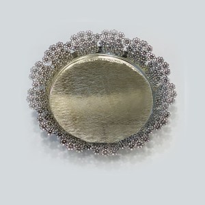 Gorgeous Round Antique Centerpiece |13"