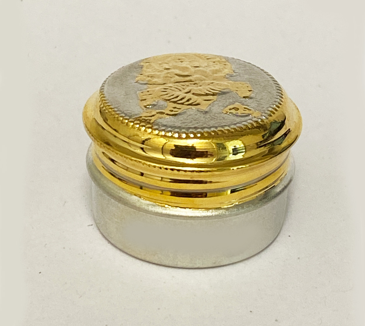 Pure Silver Mini Box Gold Tone | 1.2 Inch