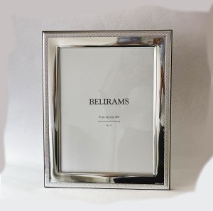 Class Silver Beaded Picture Frame | 18x24 cm