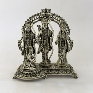Pure Silver Ram Darbar in Intricately fine Details | 6 inch Ht